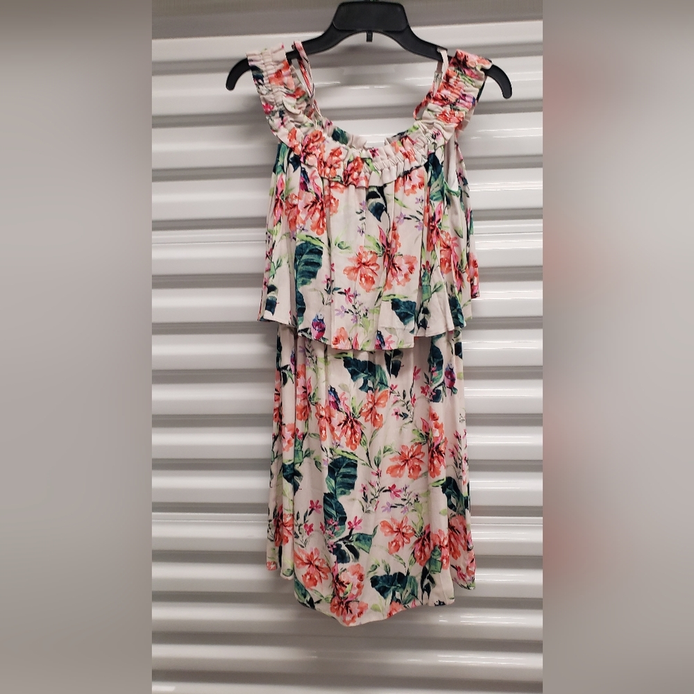 Beautiful floral dress.  New worn.